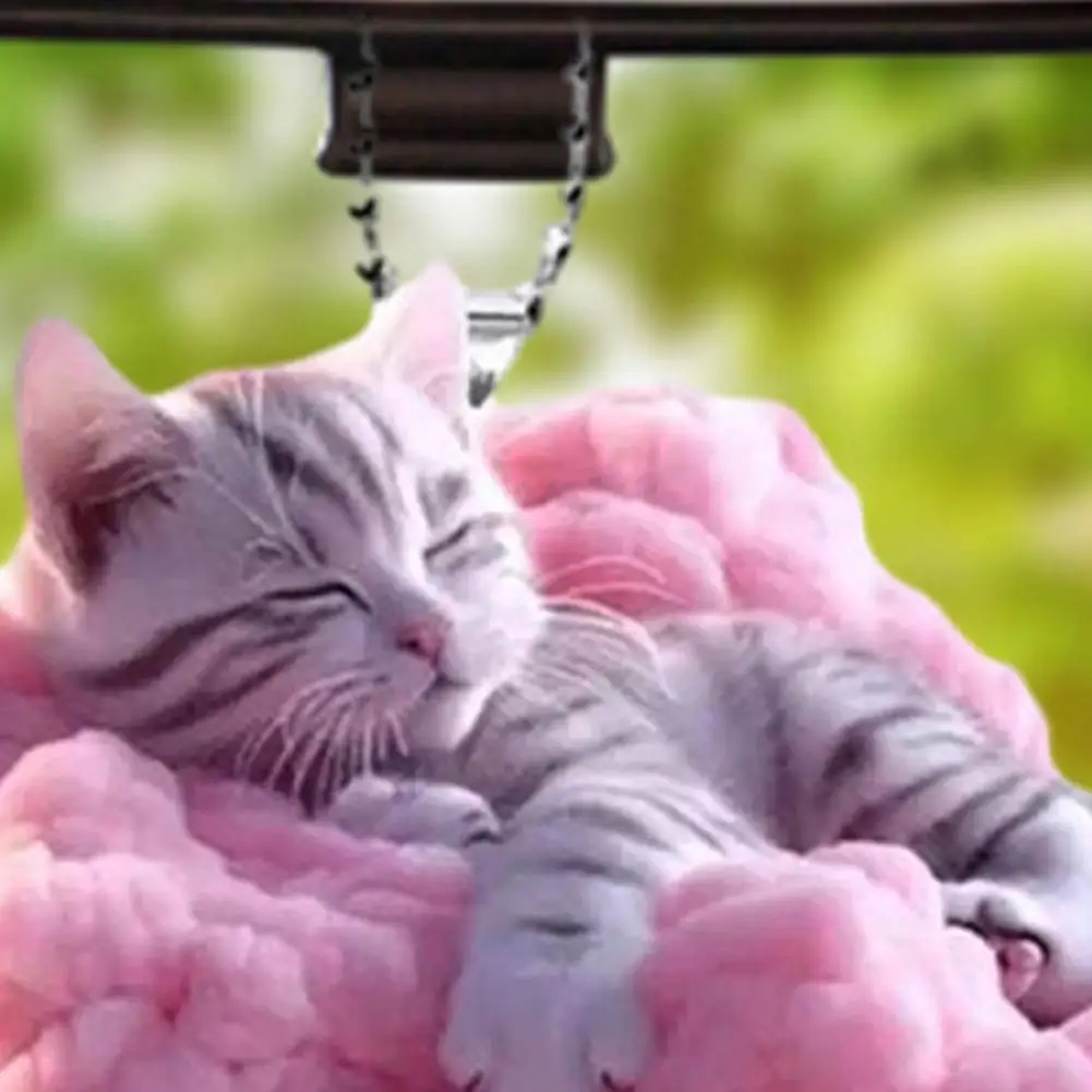 Cat Rearview Mirror Pendant Whimsical Cat Jewelry Cat Pendant Rearview Mirror Ornament Whimsical Auto Charm Cute 2d for Loved