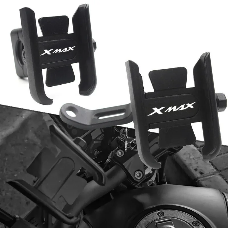 

For YAMAHA XMAX300 XMAX400 XMAX X-MAX 125 250 300 400 Motorcycle Accessories handlebar Mobile Phone Holder GPS stand bracket