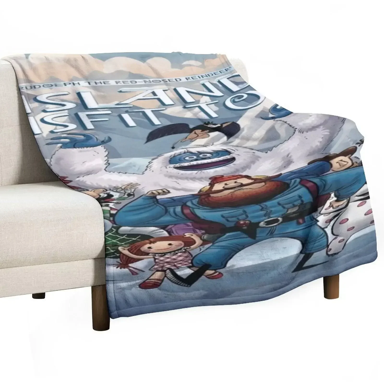 Misfit Toys DreamscapesbyTeresa Throw Blanket anime Winter beds cosplay anime Blankets Sofas Of Decoration Blankets