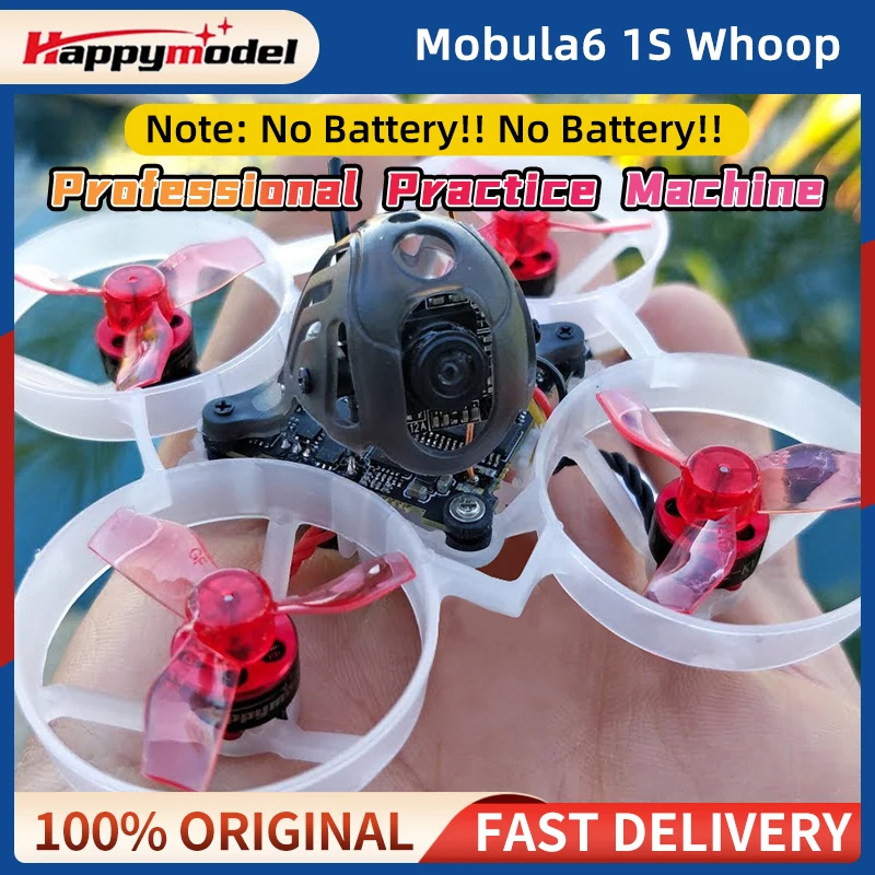 Happymodel Mobula6 Mobula 6 1S 65mm Brushless Tinywhoop 4in1 Crazybee F4 Lite Flight Controller FC SE0802 Motor For RC FPV Drone