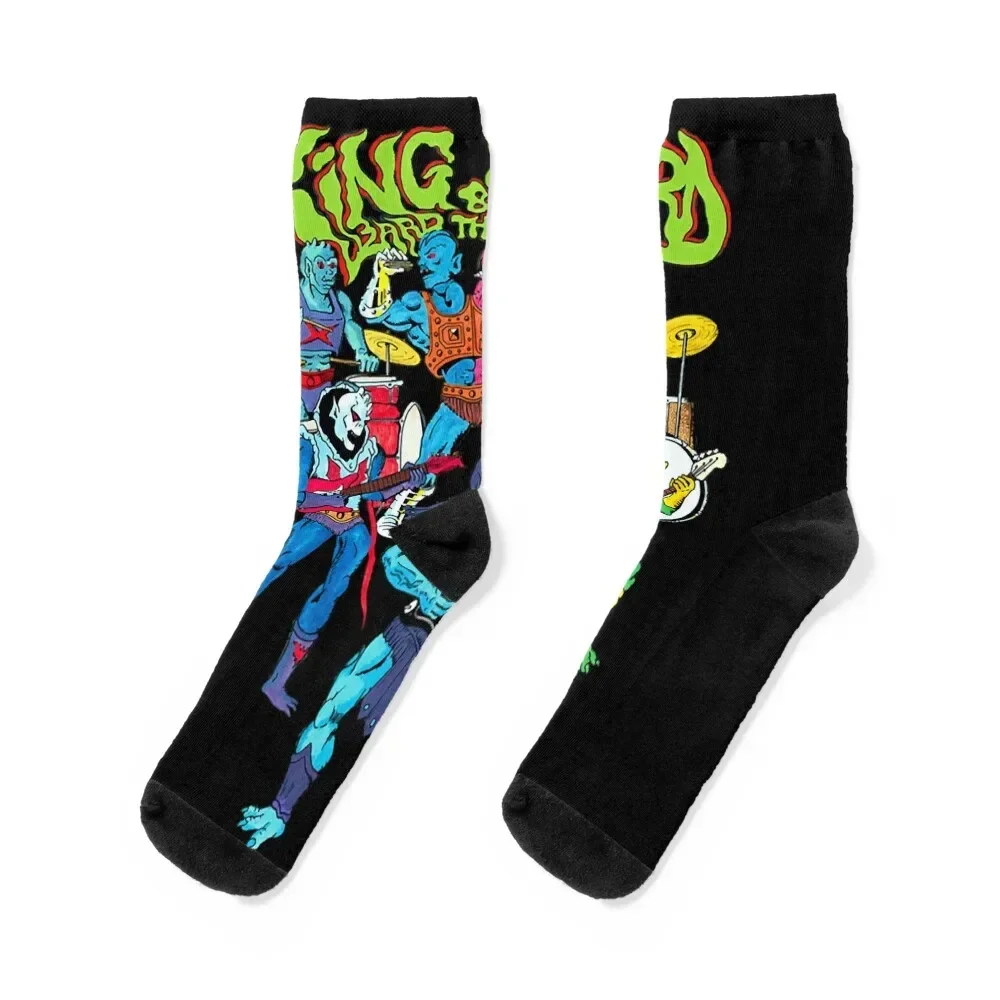 King Gizzards And The Lizard Wizard Socks gift winter aesthetic Climbing Socks Woman Men's