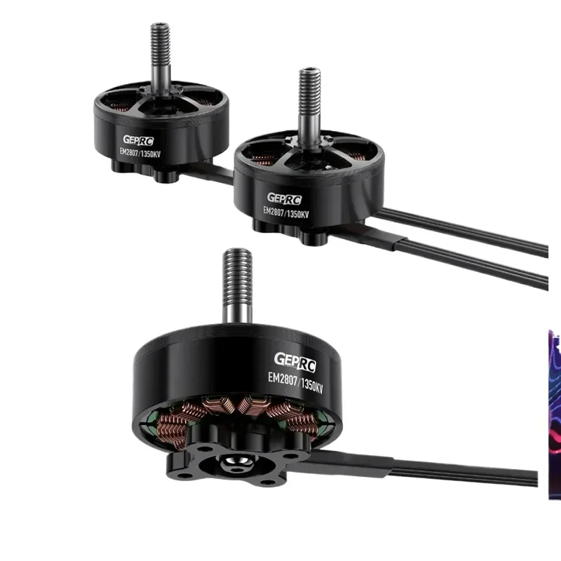 GEPRC EM2807 2807 MOTOR 1350KV 6S LiPo for FPV Freestyle Long Range Drones DIY Parts