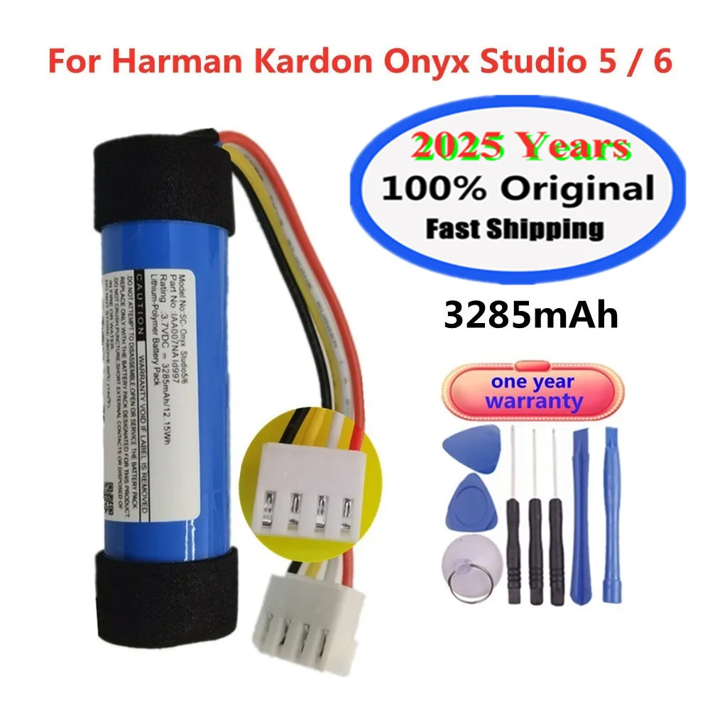 2025 Years Original Speaker Battery For Harman Kardon Onyx Studio 1 2 3 4 5 6 Go Play Mini / Onyx mini Battery Bateria Fast Ship