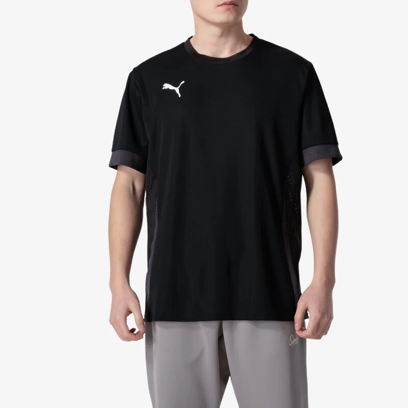

Оригинальная мужская повседневная свободная тренировочная футболка с короткими рукавами Puma 2024, 705747-03