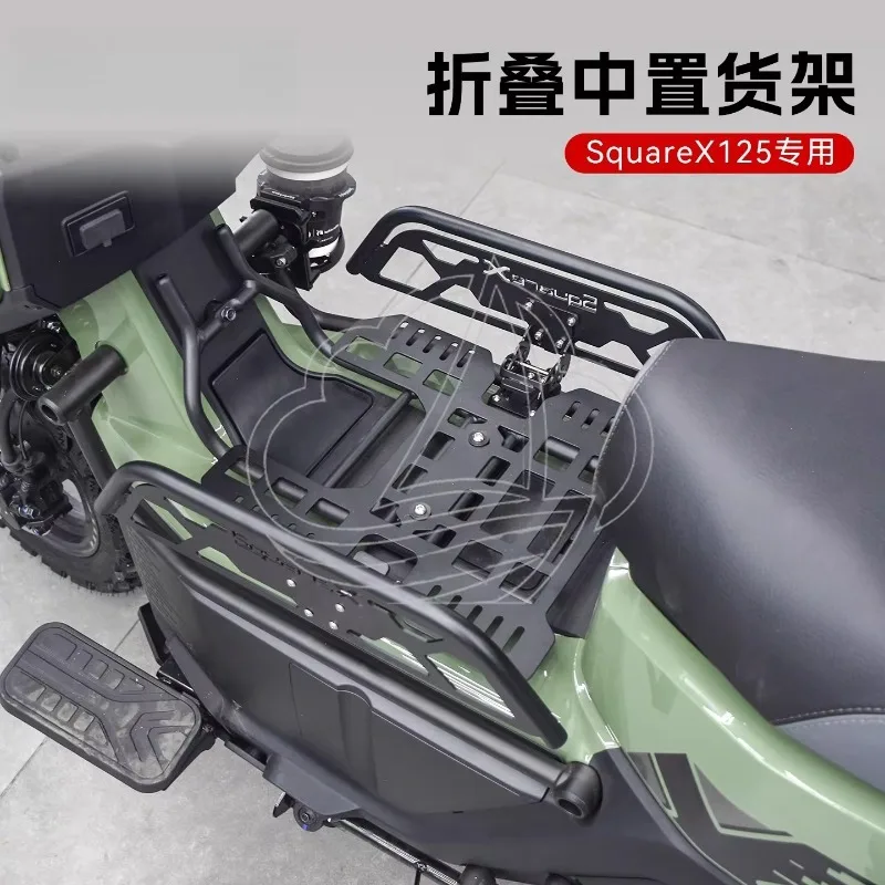 

Modified Folding Central Shelf Multifunctional Storage Rack for Square X125 Scooter Parts