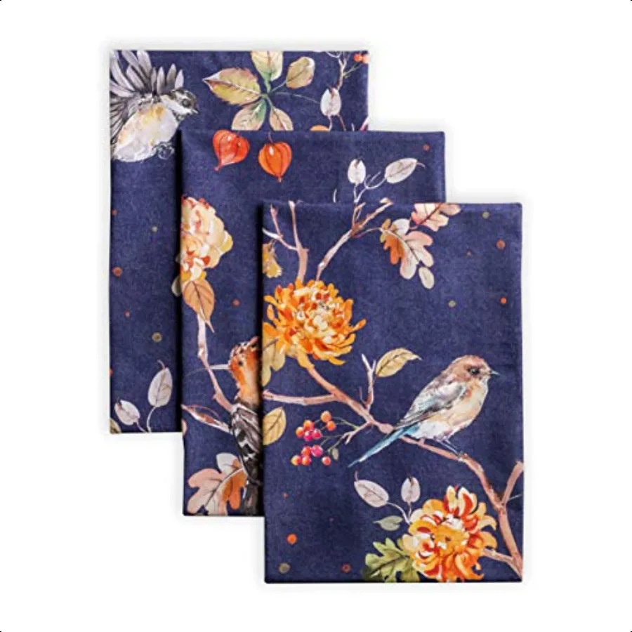 

Kitchen Towels Set of 3 100 Cotton 27.50 x 20 Tea Dish Towels Kelim Infinity