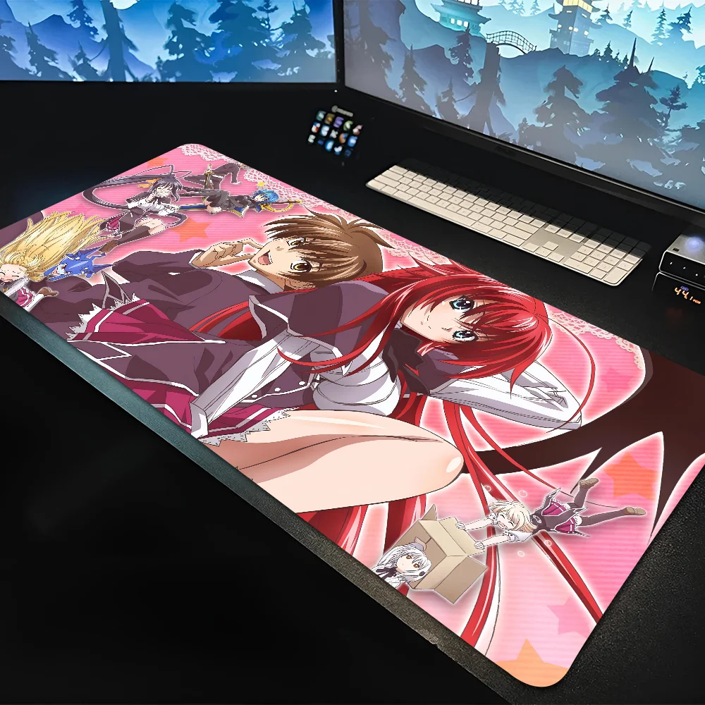 1PC Rias Gremory High School  Mousepad Mouse Mat Desk Mat With Pad Gaming Accessories Prime Gaming XXL Keyboard Pad Padding Mat