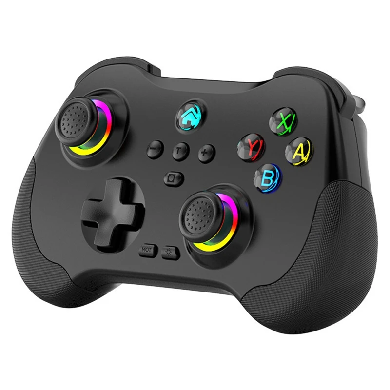 

Z01 Motorcycle Game Bluetooth Controller Is Suitable For Android Switch Computer IOS Motorcycle Dual Vibration-Black Durable