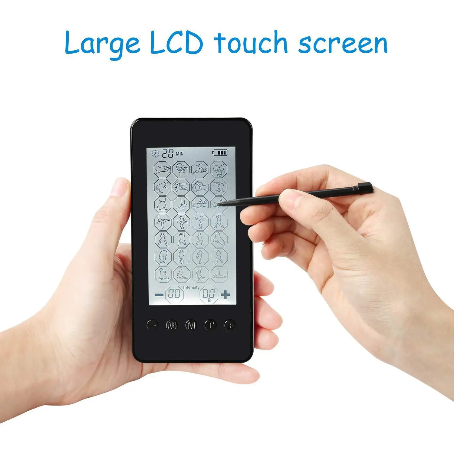 

28 режимов EMS электрический стимулятор мышечной терапии 4-выходный канал Tens Unit машина физиотерапия импульсный массажер для тела комфорт