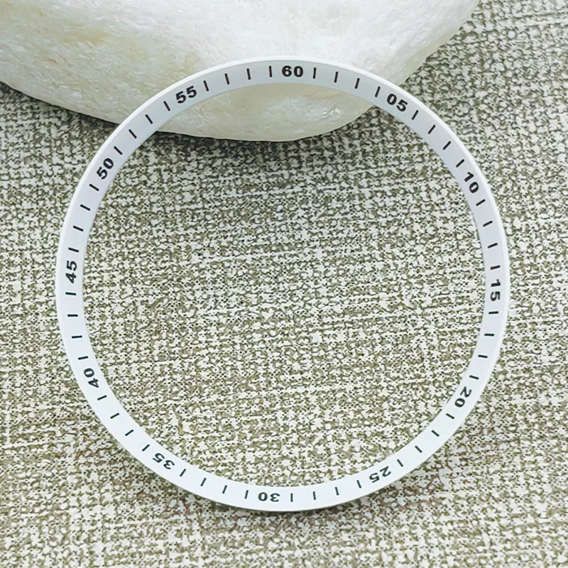 

30.5mm SKX007 Watch Chapter Ring Fits SKX007 SKX009 SRPD Watch Case NH35 NH36 Movement Men's Dive Watch Plastic Inner Ring Parts