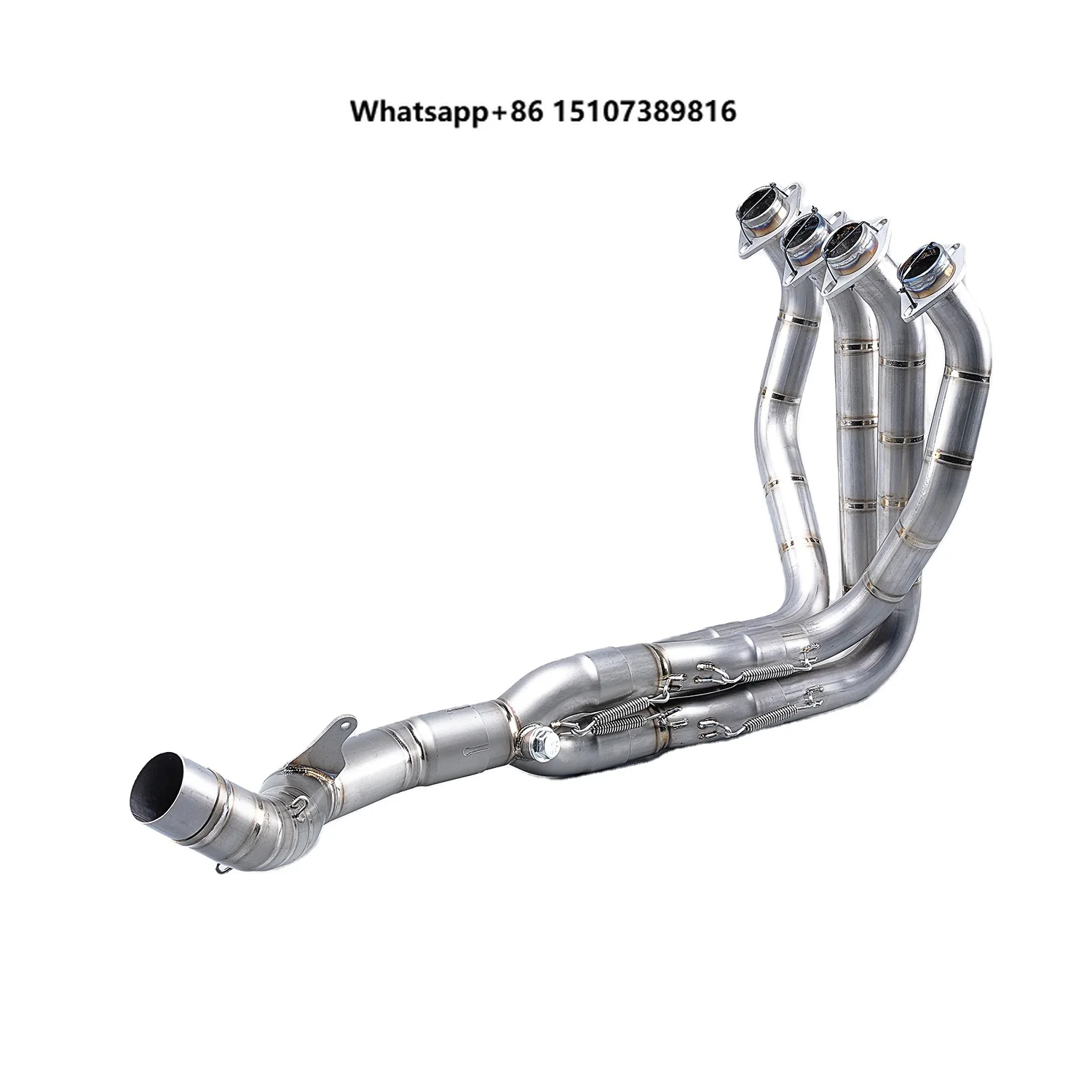 

Z1000 2010-21 Titanium Alloy System Escape Slip Tube 51mm Interface Front Link Pipe New Motorcycle Exhaust
