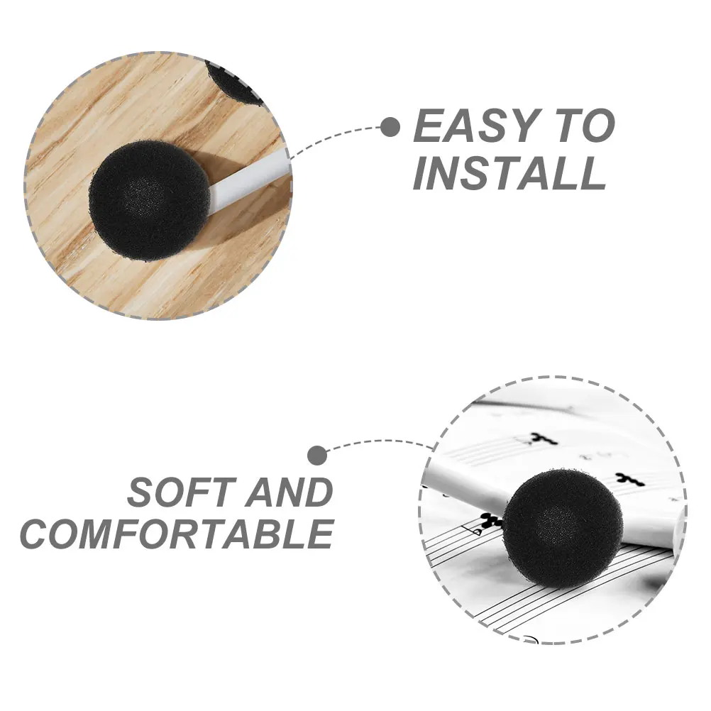 

200Pcs Comfortable Earphone Earpads Replacement Soft Earbud Covers for Listening Comfort