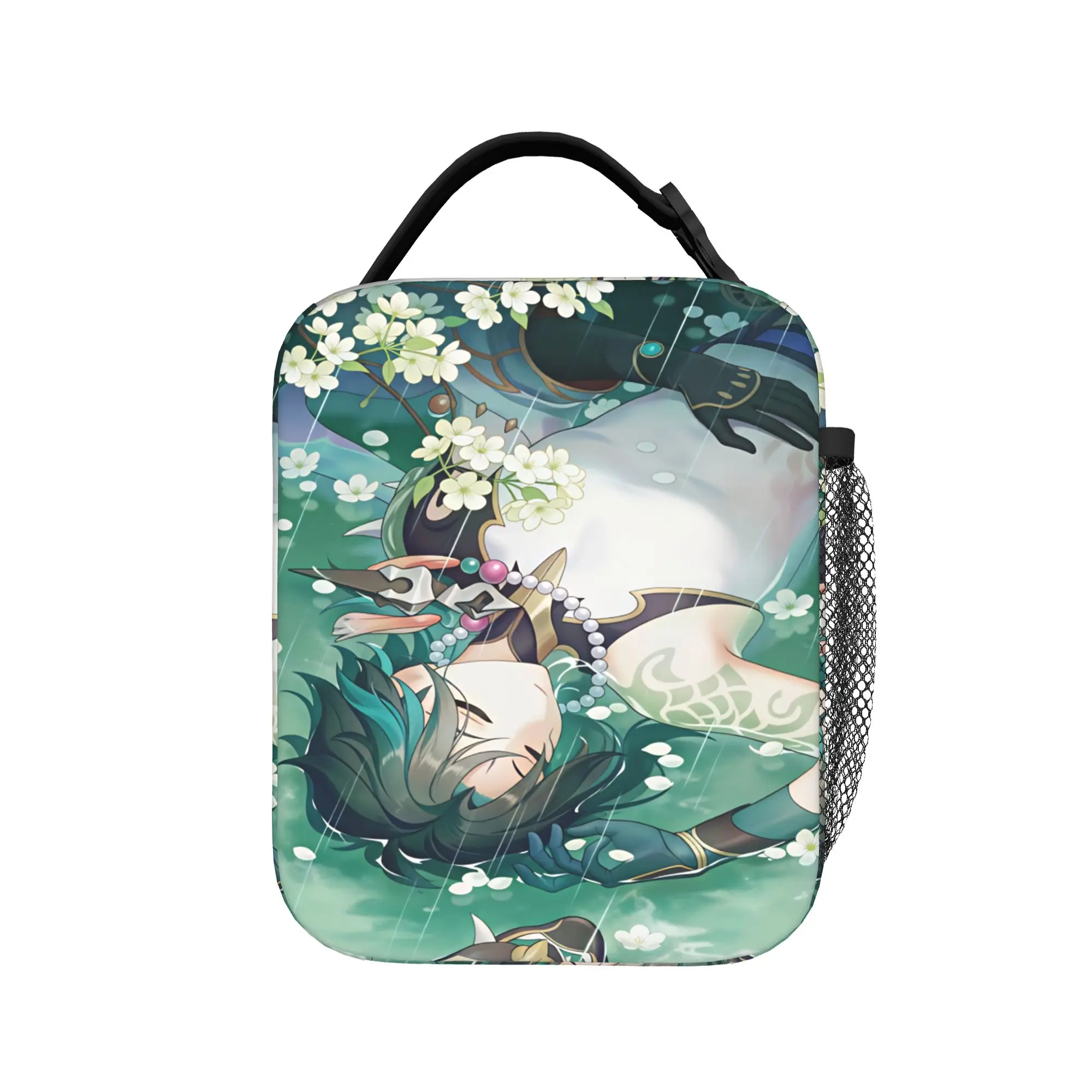 Genshin Impact Lunch Bag Character Lunch Box Picnic Portable Thermal Lunch Bags For Child Waterproof Graphic Design Cooler Bag