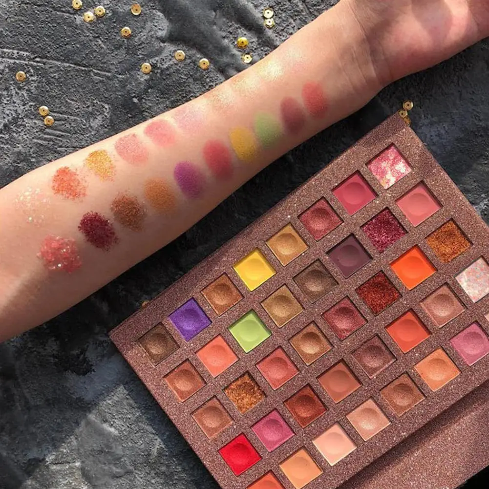 40 Colors Eyeshadow Palette Glitter Eye Shadows Makeup Matte Pigment The Shadows Wterproof Cosmetics Make Up Pallete