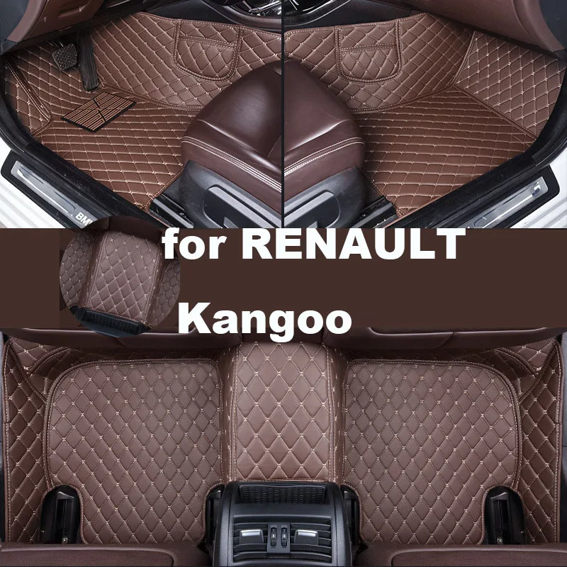 Autohome Car Floor Mats For RENAULT Kangoo 2013-2019 Year Upgraded Version Foot Coche Accessories Carpetscustomized