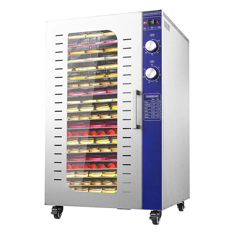 

Best 20 Trays Hot Sale Mechanical Knob Design Big Capacity Coconut Dryer Machine Electric Food Dehydrator