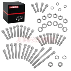 Per Yamaha Blaster 200 YFS200 1988-2000 2001 2002 2003 2004 2005 2006 54 pezzi Kit viti bulloni motore in acciaio inox