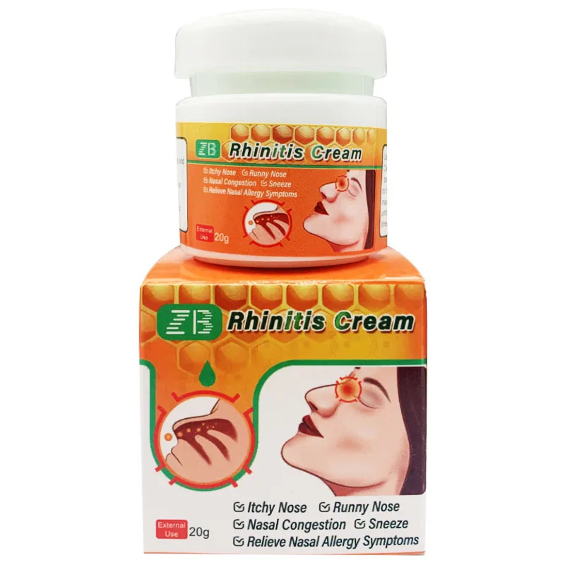 Natural Ingredients Nose Ointment Is An Effective To Relieve Headaches Rhinitis And Sinusitis Nose Cream For Health Care