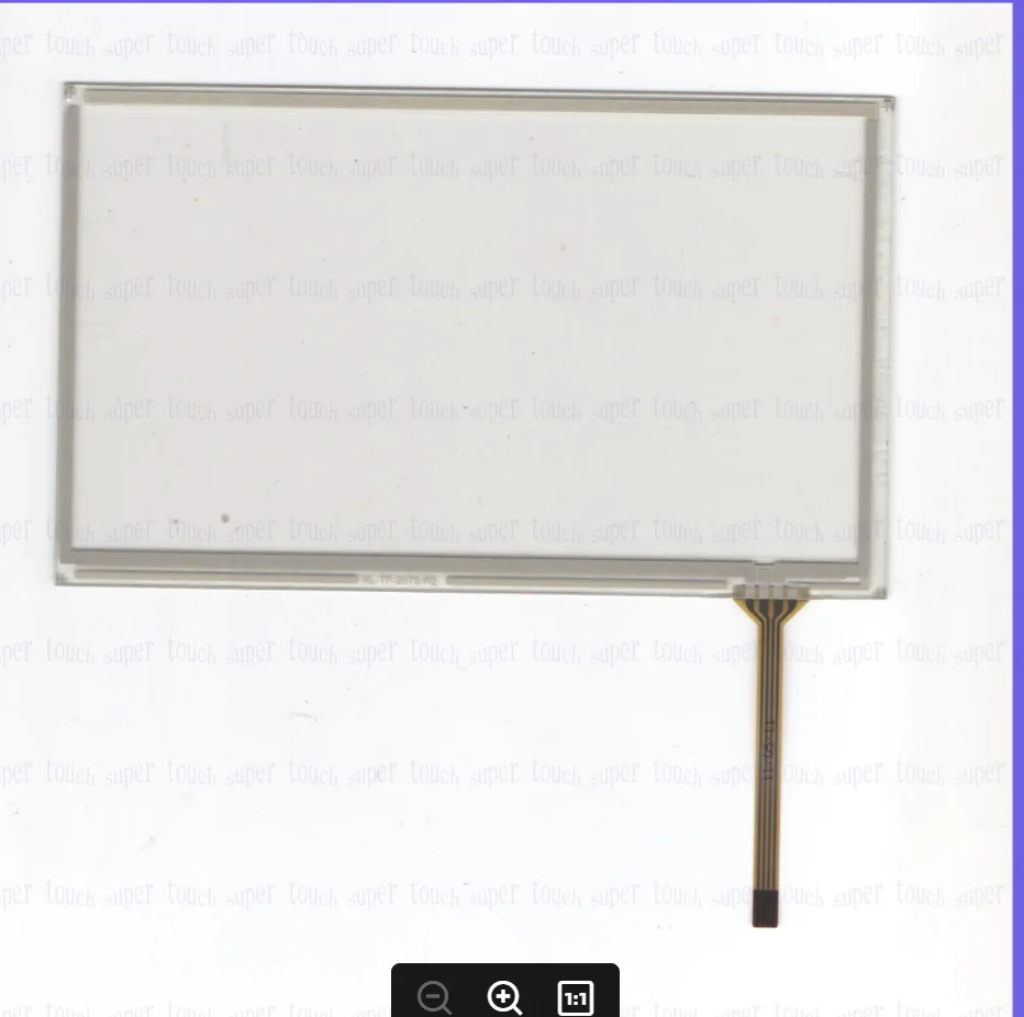 

KLTP2358 NEW 7 Inch Touch Screen for industry applications for GPS GLASS KL-TP-2358