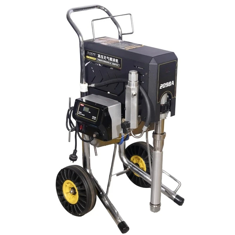 【HOT】Professional 220V Electric Airless Spray High-Voltage Brushless Motor DIY Power Pump Latex Paint High Power Spraying