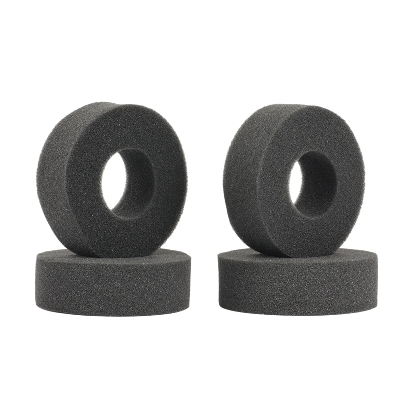 4 Pcs 1.9Inch Tire Soft Sponge Foam Fit 1/10 RC Crawler 110-120Mm Diameter 1.9 Inch Tires