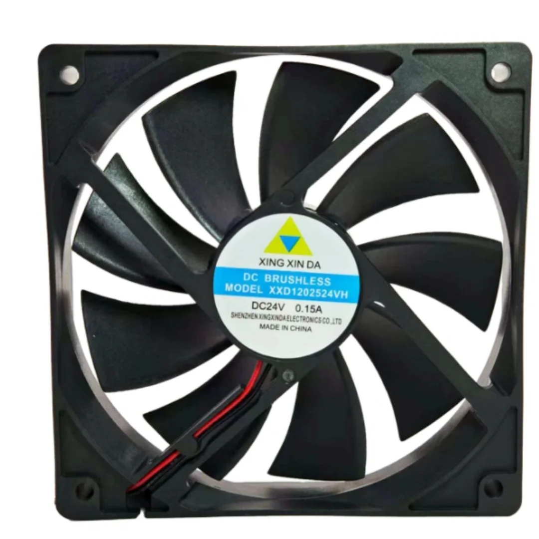 

XXD1202524VH DC 24V 0.15A 120x120x25mm 2-Wire Server Cooling Fan