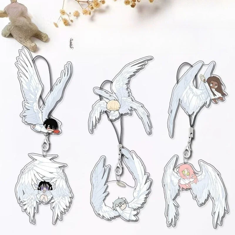 

Anime Alien Stagee Aesthetic Couple Phone Straps Luka Ivan Till Mizi Acrylic Keychains Backpack Pencil Case Decor Birthday Gifts