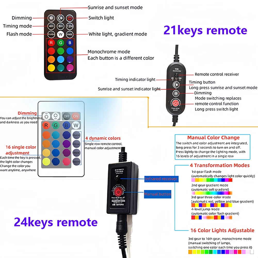IP68 Waterproof Spot Lights LED RGB DC 12V Bluetooth APP Remote Control Night Lamp Underwater Light Pond Swimming Pool Fountains