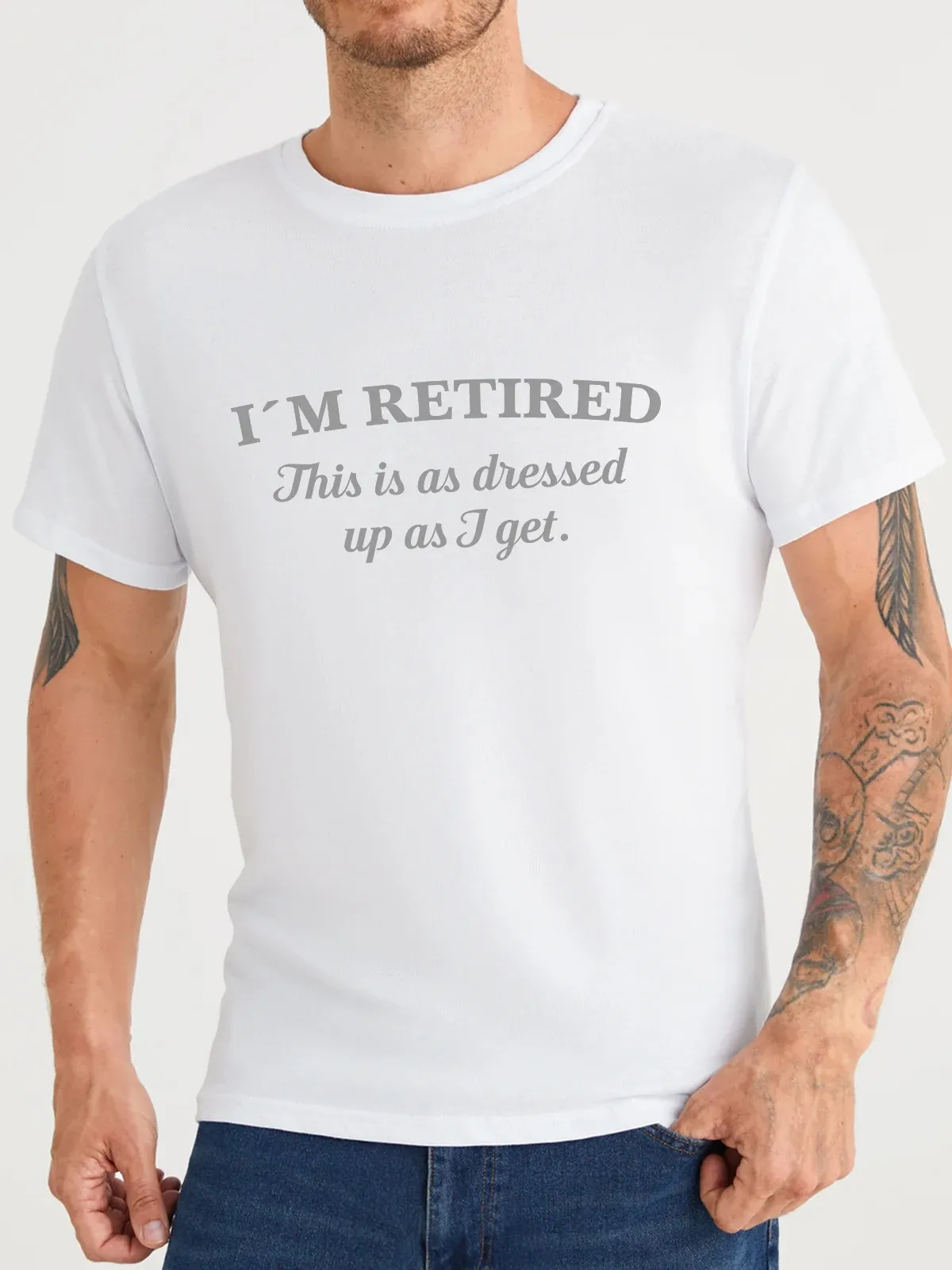 Lilicloth X Hynek Rajtr I'm Retired Men's T-Shirt