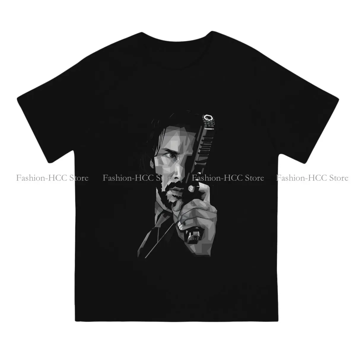 John Wick Polyester TShirt for Men Cool Humor Summer Tee T Shirt Novelty New Design