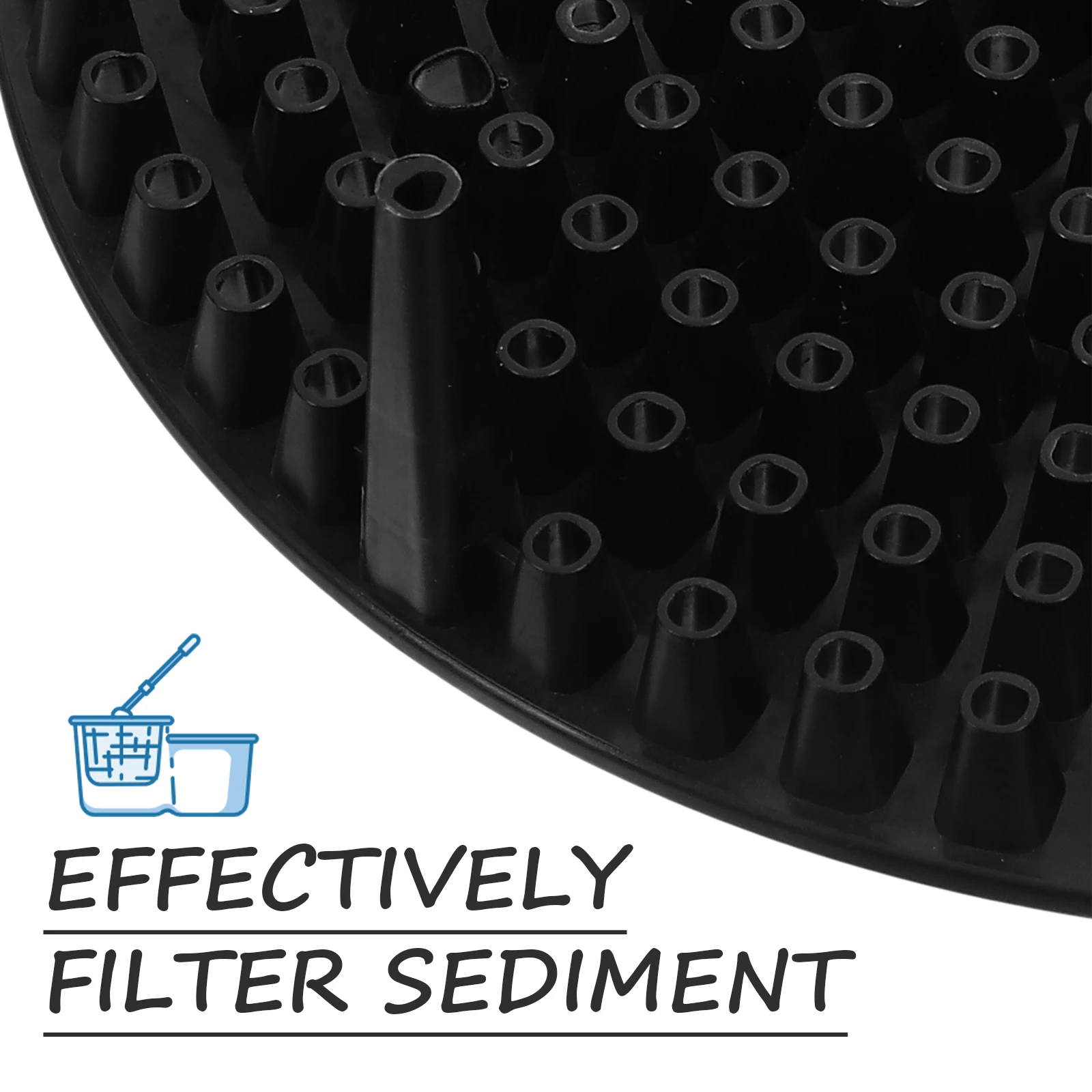 

Car Wash Bucket Filter Screen Sand Trap Inserts Abs Guard Car Washer Grit Separator Paint Protection Water Debris Guard Inserts