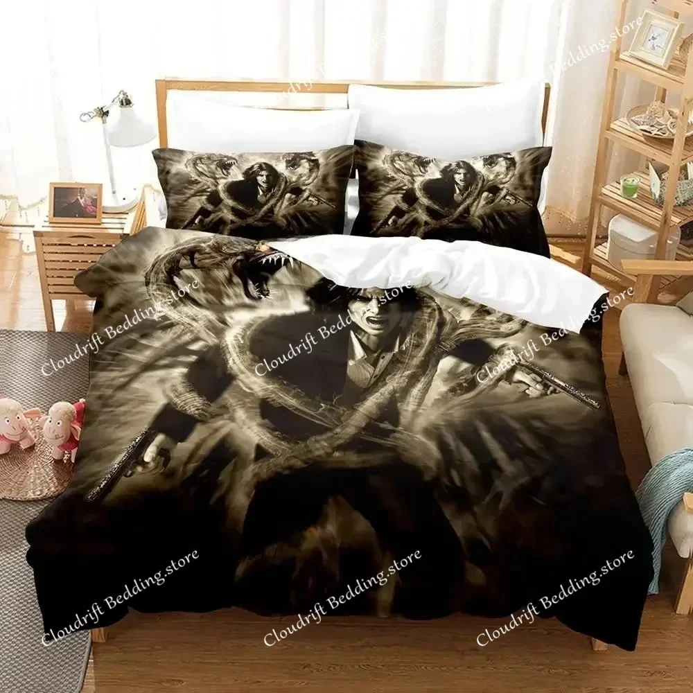 

The Darkness Bedding Set Boys Girls Twin Queen King Size Duvet Cover Pillowcase Bed boys Adult Home Textileextile