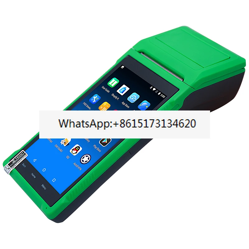 Q2i 58mm Thermal Receipt Printer Cash Register Restaurant Code Scanner Handheld Mobile Android Pos end point system