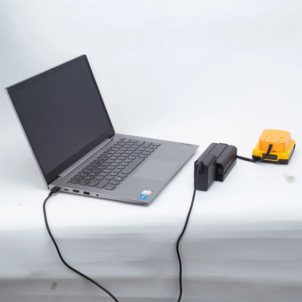 Imagem -04 - Adaptador de Tomada de Inversor de Energia Portátil 200w para Íon de Lítio Ridgid Aeg 18v 20vmax Alimentado por ca 110v com Usb Duplo 5v 2.4a