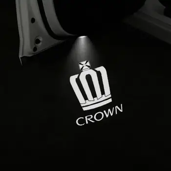 Pro Toyota Crown JZS171 JZS171W JZX175 JZX171 GRS180 GRS181 GRS182 GRS200 auto LED uvítací světla do dveří logo autopříslušenství 8 nejlepší prodej Světlo korunních dveří Toyota - №2