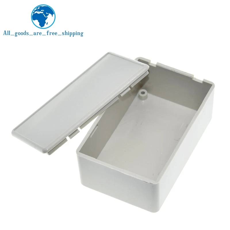 TZT Plastic Waterproof Cover Project Electronic Instrument Case Enclosure Box 70X45X30mm White