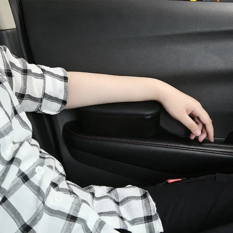 

Car interior armrest storage function armrest door leather ergonomic armrest car interior parts arm elbow support