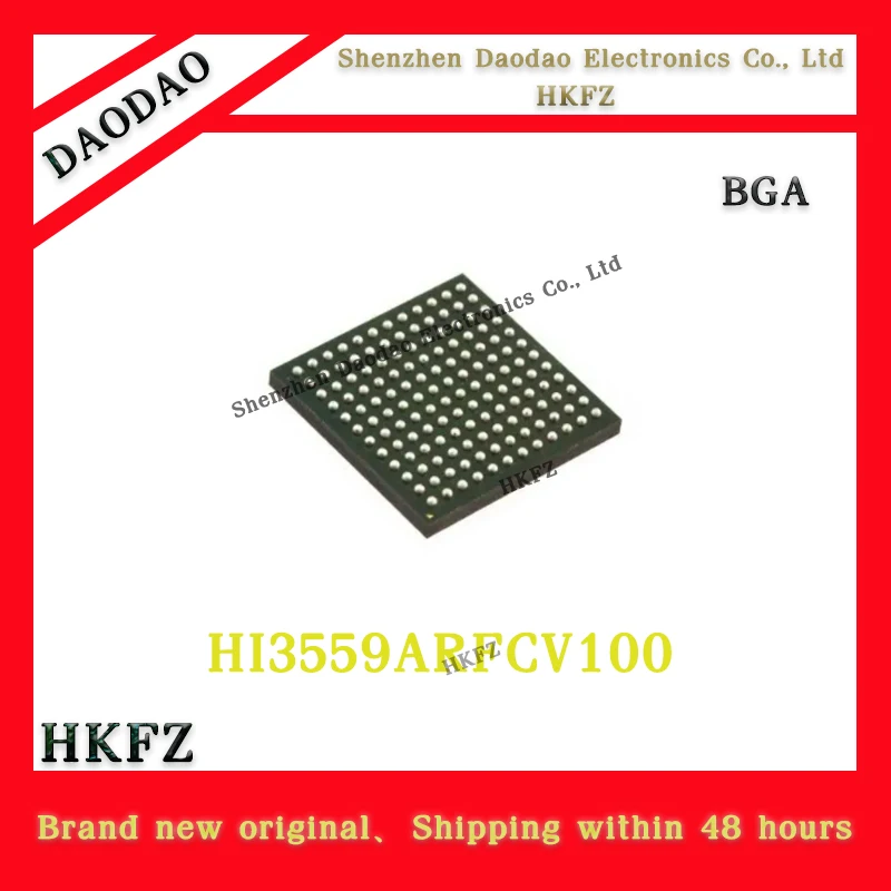 

HI3559ARFCV100 AI/VR/AR panoramic video monitor chip IC BGA