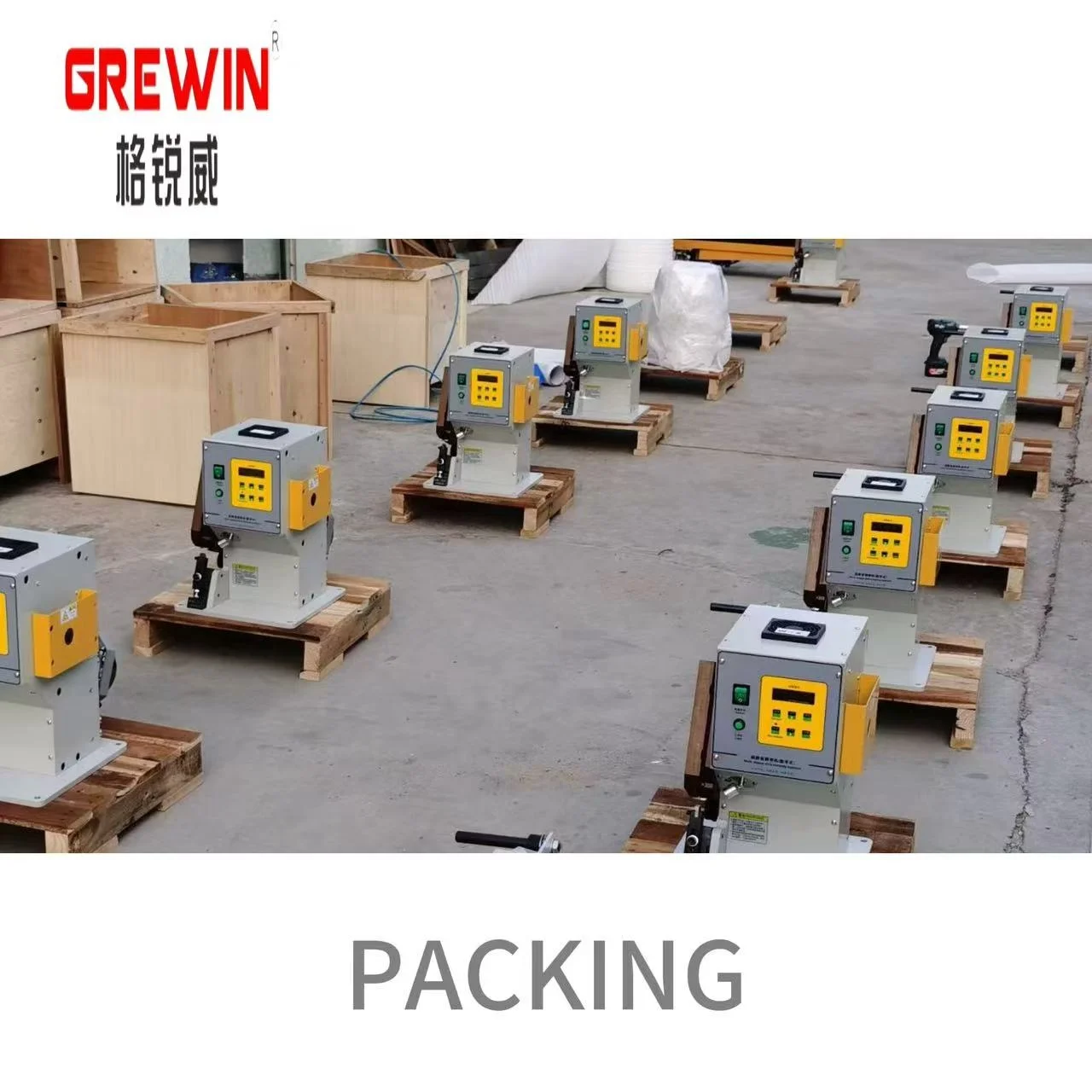 Factory Wholesale Price Ultra-silent Copper Band Splice Crimp Machine GVY-04MD With Interchangeable Splice Tools