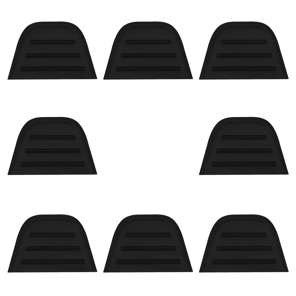 

8pcs PVC Corner Guards for Suitcase Furniture Protectors Edge Cargo Accessories Luggage Pad Protector Drip Glue Design Antislip