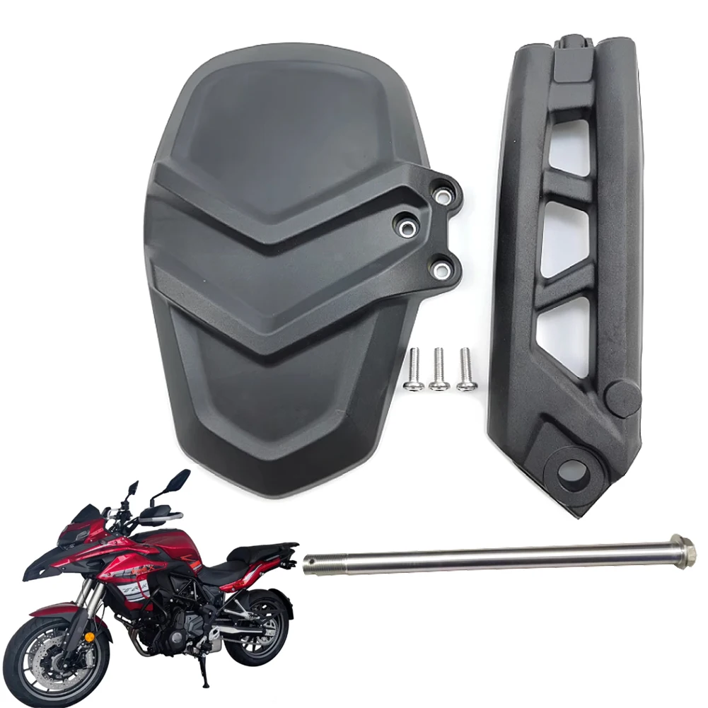 Motorcycle Extension Fender Back Cover Rear Axle Waterproof Board For Benelli TRK702 TRK702X TRK502 X 2020- Bracket Mudguard