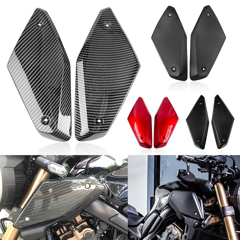 スピードラタンクカバーCB.CBR650R用 ドライカーボン/マットブラック