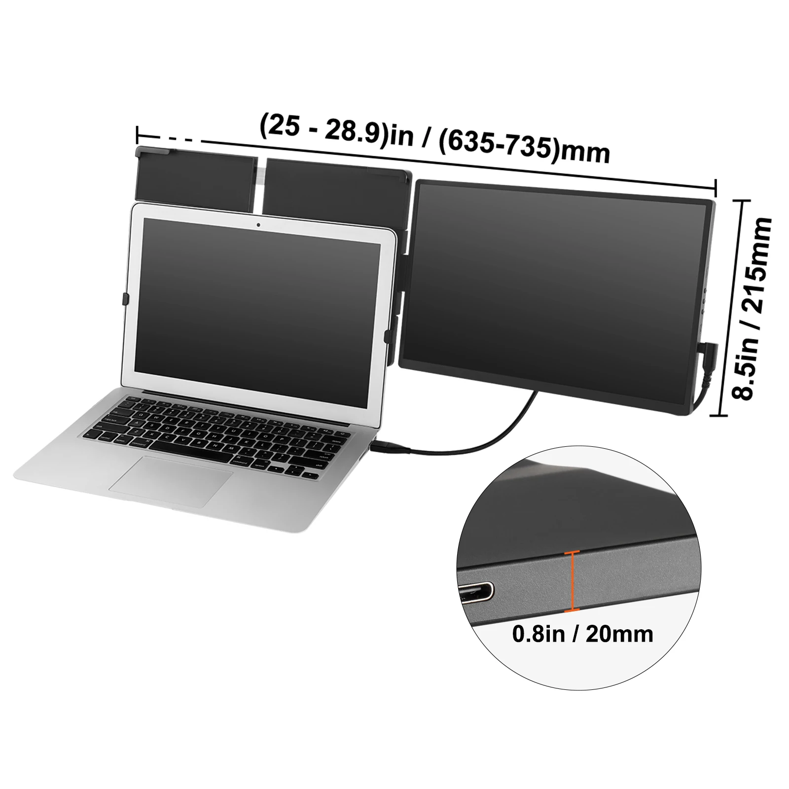 Monitor Portátil 14 1080P IPS VEVOR: Uma Análise Real de Uso Diário para Trabalho, Estudo e Entretenimento