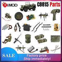 9IMOD C8815 RC Car Parts Jeep Accessories Original Factory Remote Control Tires Motor Receiving Board Winch Metal Drive Shaft