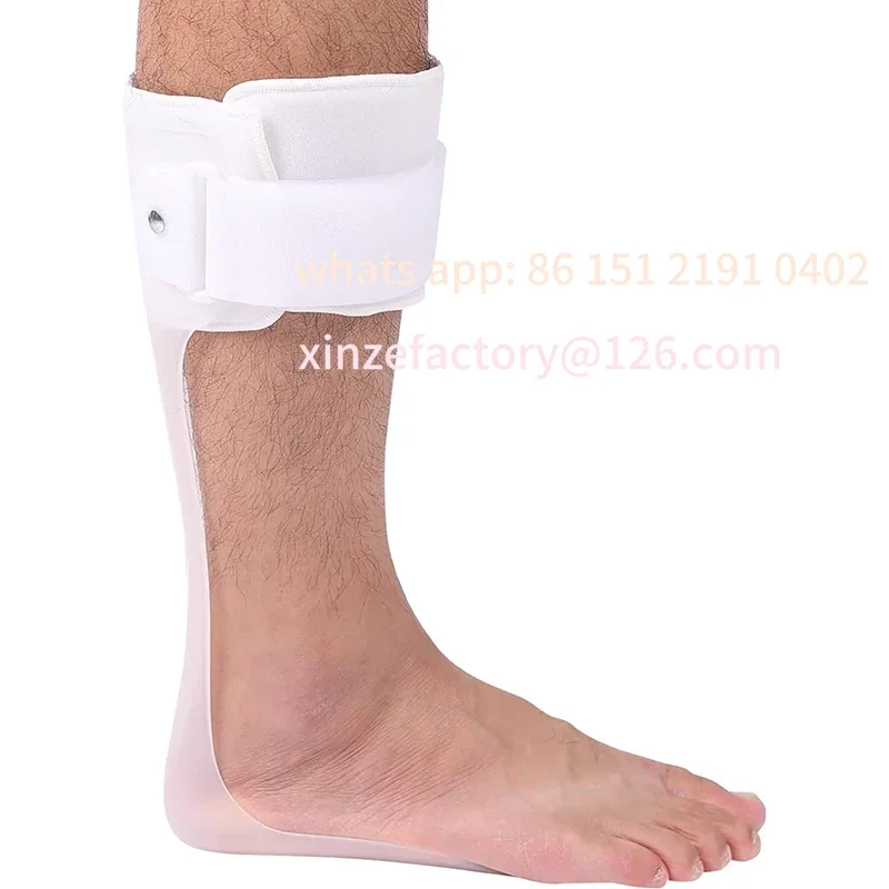 

Customizable Tutore piede cadente, supporto rigido ortesi per piede caviglia per camminare con scarpe, stecca
