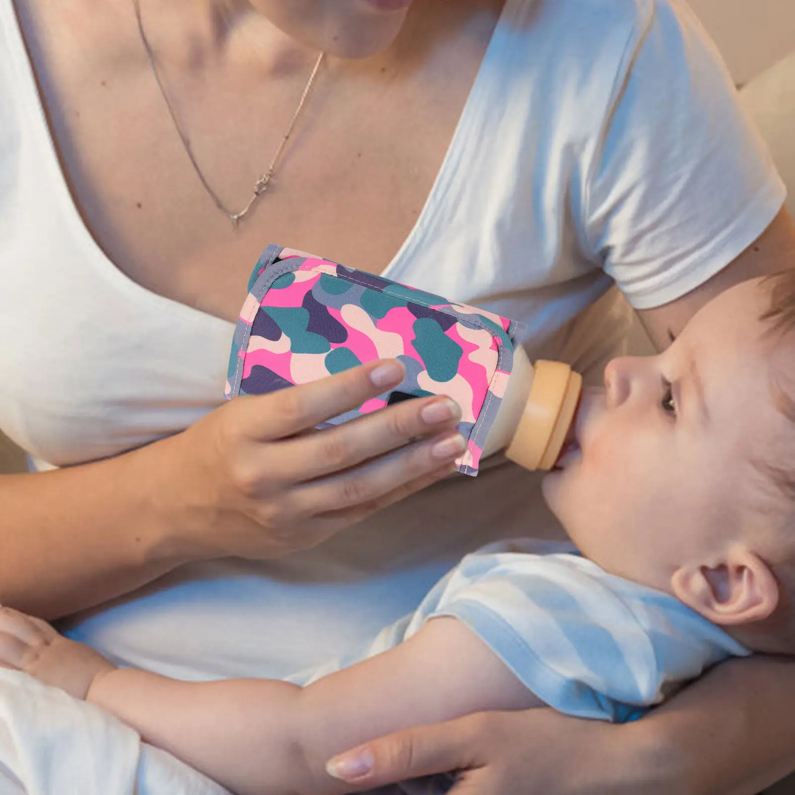 

Портативный USB-подогреватель для детских бутылочек, дорожная сумка-термос для бутылочек из ABS-материала, электрический подогреватель для поддержания температуры.