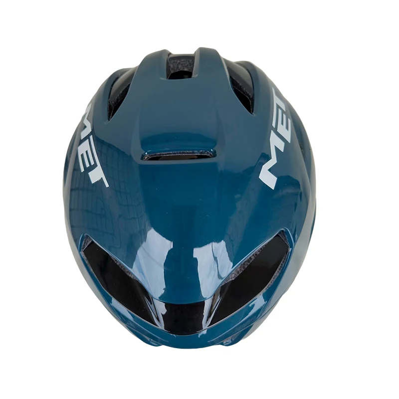 Italian MET Unisex Ultra-Light Aero Road Bike Helmet Integrated Cycling Safety Cap