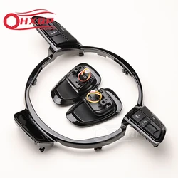 Paletas de cambio de volante de coche para Audi A4 B8 A6 C7 A3 8V accesorios de volante en coche