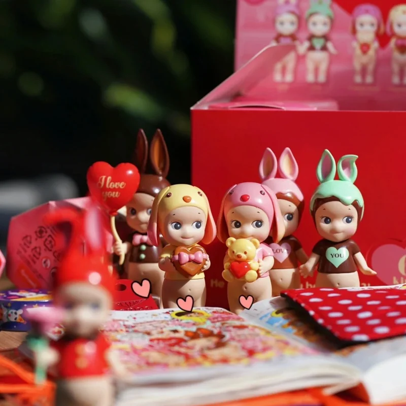 

Genuine Sonny Angel 2024 Gift Of Love Series Blind Box Mini Figures Action Toys Ornaments Dolls Fans Children Birthday Gifts