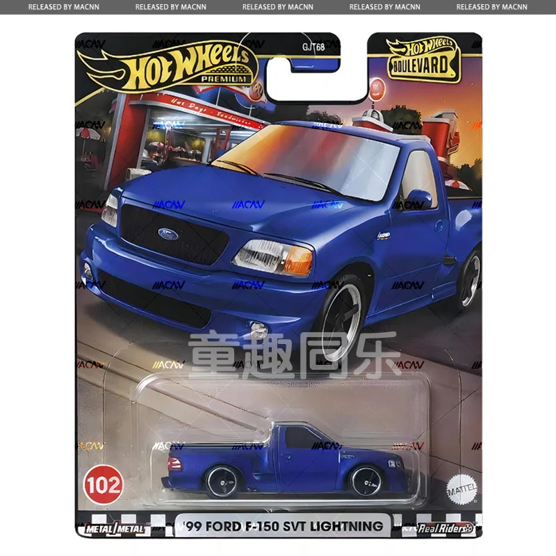 Hot Wheels Boulevard 21series Car Model Alloy 1/64 Ford F150 Civic Tyep-R Plymouth Savoy Cars Model Model Collection Boy Gift